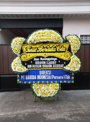 Papan Bunga Duka di Cipamingkis